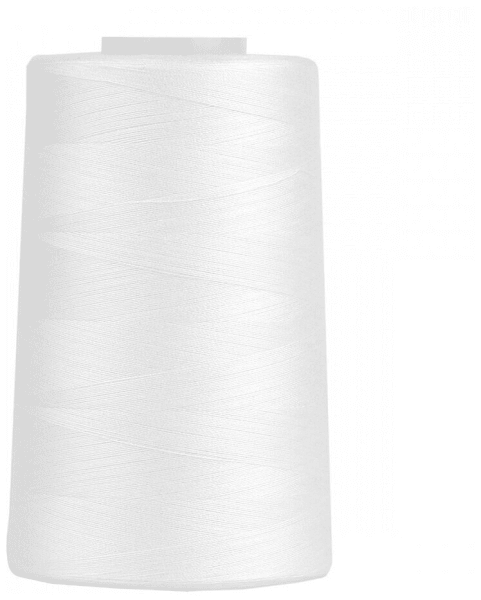 Нитки Sewing Thread 40/2 5000 ярд. цвет - белый 100% п/э в Грозном