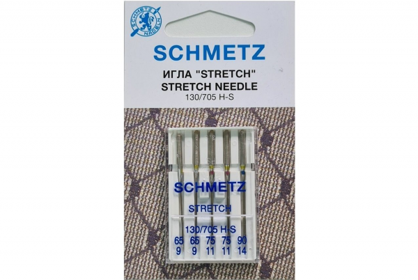 Иглы Schmetz стрейч combi (65x2, 75x2, 90x1), 5 шт в Грозном